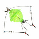 Fishing Alarm Automatic Launcher Spring Up Bait Cage Lazy Pitcher Trap Feeder
