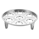Stainless Steel Egg Steamer Rack Trivet Basket Stand for Pressure Cooker 6cm