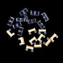 10pcs  glass fuse holder transparent holder with cover fuse block Chic 5*20mm~sp