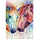 5D DIY Full Drill Diamond Painting Horse Embroidery Craft Kit Decor (W1894)