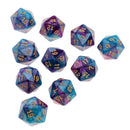 20 Pieces Polyhedral Dice Set 20-sided Dice D20 for Dungeons &Dragons Game