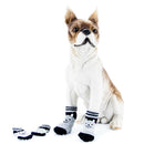 2Set Elastic Pet Puppy Socks Protect Pets Paw Non-slip Bottom Gifts Size S+L