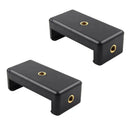 2Pieces Black 5.5-8cm Mobilephone Tripod Adapter Clip Clamp High Quality