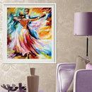 Full Drill  Dancing 5D Diamond DIY Painting Craft Kit Home Decor