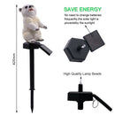 Garden Solar Lights Outdoor Waterproof Polar Bear Lights Garden Solar Night