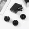 4 Ports USB Charger 2.1A 10.5W Phone Wall Charging Adapter w/4pcs Converter