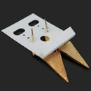 100Pcs Earrings Jewelry Display Hanging Cards White Plastic 40x30mm Pratic New