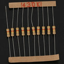 500pcs 50 Values 1/2W 0.5W 5% Carbon Film Resistors Assorted Kit Set O1Q3
