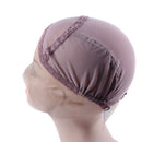 Brown Lace Front Wig Cap M Code Adjustable Head Circumference Elastic Strap