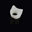 2x Toe Pad Bunion Gel Separator Overlap Silicone Corrector Pain Relief Fu OQV