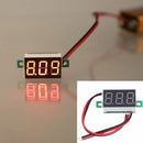 0.36" Digital DC Voltmeter 4.5-30V 2 Wires Red LED Display Panel Voltage Meter