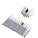 12pcs Soldering Iron Tips 900M-T For Hakko 936/937/928 T W7I2 Station U8G3 A5Q7