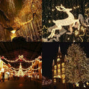 20m Copper Wire String Lamp Led Strip Fairy Garland Outdoor Garden Light Decor