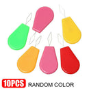 10 Pcs Needle Threader Plastic Craft Tool Sewing Machines Supply Thread Machine