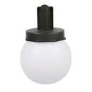 Stairs Yard Waterproof LED Ball Shape Solar Powered Easy Install Wall Light
