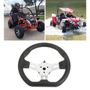 Universal 3-Spoke Steering Wheel for Go Kart Go Cart Scooter Karting Balance Car