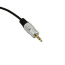 Premium 1.8m 6.35mm 1/8 inch Male Jack to 3.5mm 1/4 inch Male M/M Audio Ste