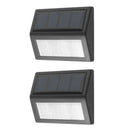 Solar Powered 6Led Step Lights Wireless Auto ON/Off Path Stairs Deck Lights