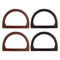 2 Pair Wooden Bag Handle Purse Crossbody Evening