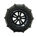 2pcs RC Car Plastic Wheel Tires 85mm for for Xinlehong Q901 Q902 DIY Part