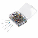 1000 Pieces Sewing Pins,1.5 Inch Multi-Color Glass Ball Head Pins,Straight  M6A7