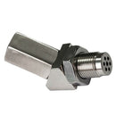 45Â° Car Oxygen O2 Sensor Adapter Catalytic Exhaust Spacer Bung Fix Check En