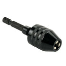 1/4 Inch Hex Shank Keyless Drill Chuck Quick Change Adapter Converter Drill