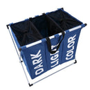 Laundry Basket Collapsible Laundry Basket Storage Bag Dark Blue Oxford Hamp
