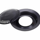 Non-stick 13 inch Smokeless Indoor Stovetop Barbecue BBQ Grill Kitchen Pan