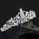 Bridal Princess Stunning Austrian Crystal Crown Hair Tiara Wedding Veil Headband