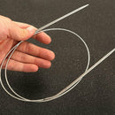 11 X 80cm Stainless Steel Circular Knitting Needles Craft sweater needle RPR