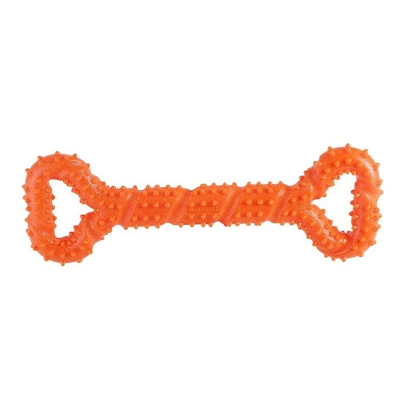 Durable Dog Chew Toys 13 Inch Bone Shape for Aggressive Chewers, Interactiv K2Y6