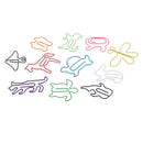 Colored Metal Wire Animal Paper Clips,Bookmarks,60pcs,School Stationery Gift