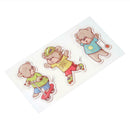 Playing Bear Silicone Clear Stamp + Cutting Dies Stencil Craft Scrapbook A