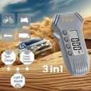 Digital Tire Pressure Gauge Tread Depth Gauge Self-Calibrating Tire Pressur