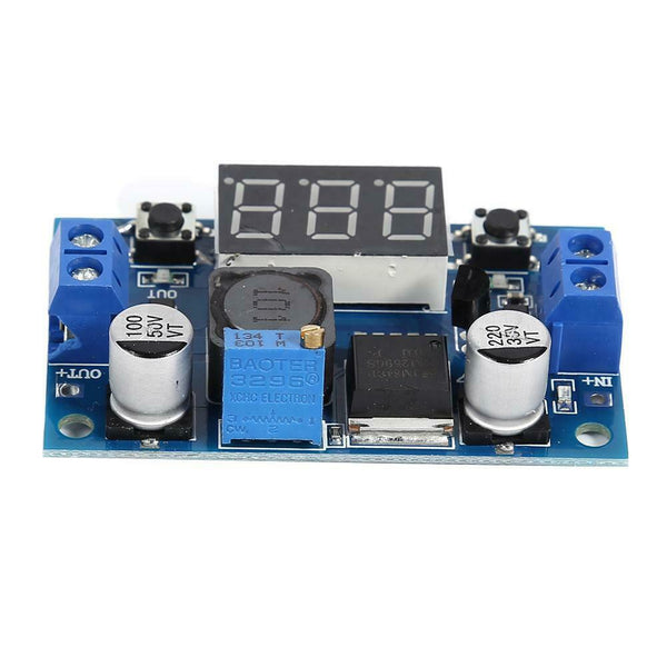 LM2596S Digital Display Power Supply DC-DC Adjustable Buck Module (Blue) A#S