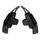 Black Steering Wheel Shift Paddle Blade Shifter Extension Cover for Benz A Class