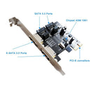 Pci-E To Sata3 Pci E Sata3.0 6Gb/S the Ssd Asmedia Chip Expansion Card Asm1