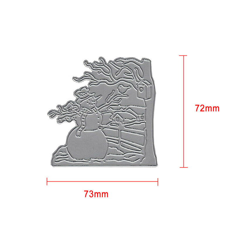 1* Snowman Christmas Dies Metal Cutting Dies scrapbooking Arrivals Die Cut Craft