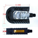 1 Pair Mountain Bike Platform Pedals Flat Sealed Bearing Bicycle Pedals N XBL