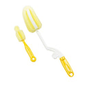 2X Sponge Brush Baby Milk Feeding Bottle Nipple Cleaning Brushes  OZ
