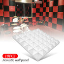 10x Acoustic Wall Panels Soundproofing Foam Pads Studio Room Sound Treatment