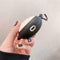 Anti-slip Silicone Case Little Penguin Pattern Protective Cover for FreeBuds 3