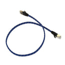 50cm Braided CAT-7 10 Gigabit Ethernet Cable Modem Router Patch RJ45 LAN Ne Z7G4