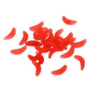100Pcs 2cm Fishing bait artificial soft bait lures lifelike simulation worm