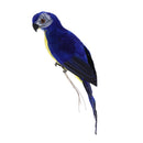 3Pcs Artificial Simulation Foam Bird, Feathered Macaw Parrot Ornaments DIY Craft