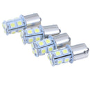 4x White 1156 1141 13SMD RV Camper Turn Signal Backup Reverse LED Light Bu-OZ