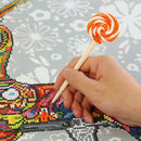 Lolly Shape 5D DIY Embroidery Diamond Painting Point Drill Pen Random Color