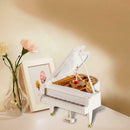 Rotating Ballerina Dancing Girl Music Box Piano Shape Desktop Decoration Pretty