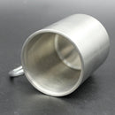 330ml Stainless Steel Mug with Foldable Self-lock Carabiner Handle Folding  R7S4